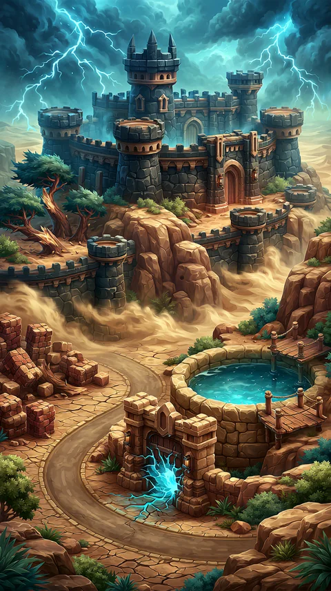 Aegis of Stormfall — current game location artwork