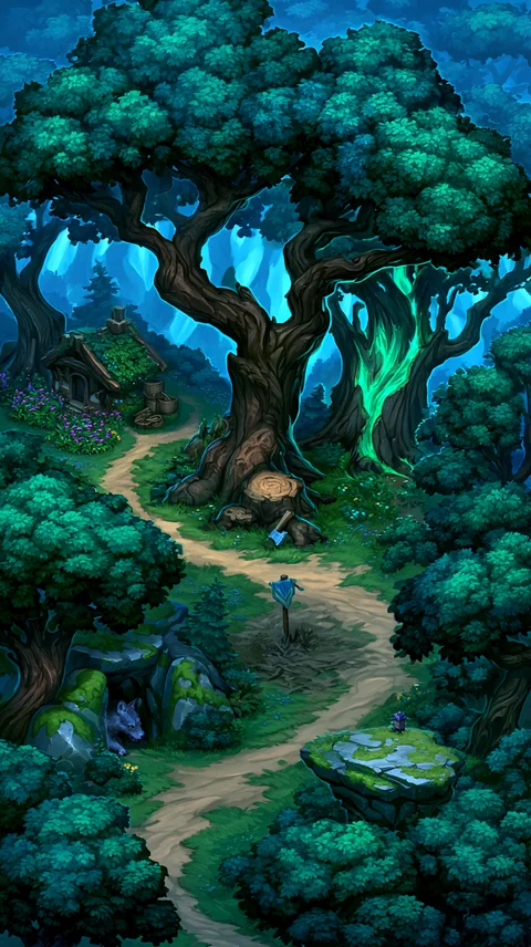 Ancient Forest — current game location artwork