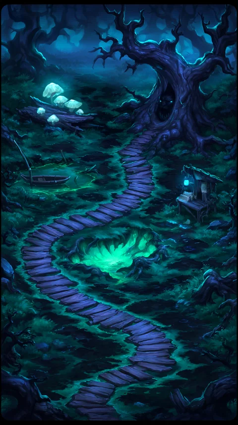 Dark Swamp — current game location artwork