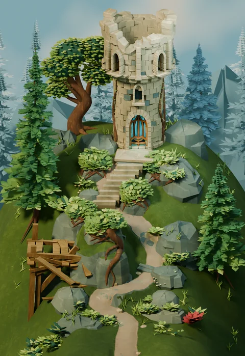 The Tower — current game location artwork