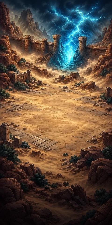 Stormfall Gate — current game rift battlefield artwork