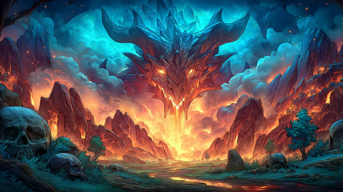 Dragon's Fury rift art