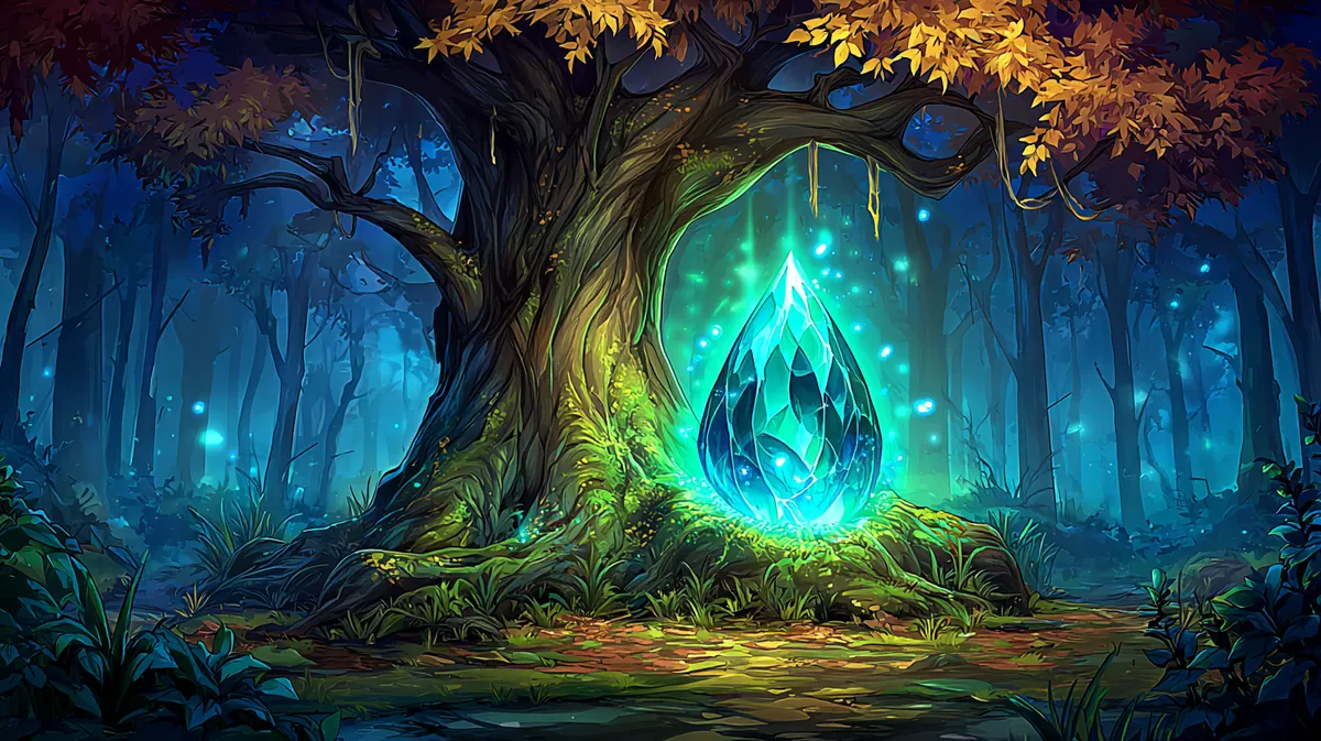 Forest Breach rift art
