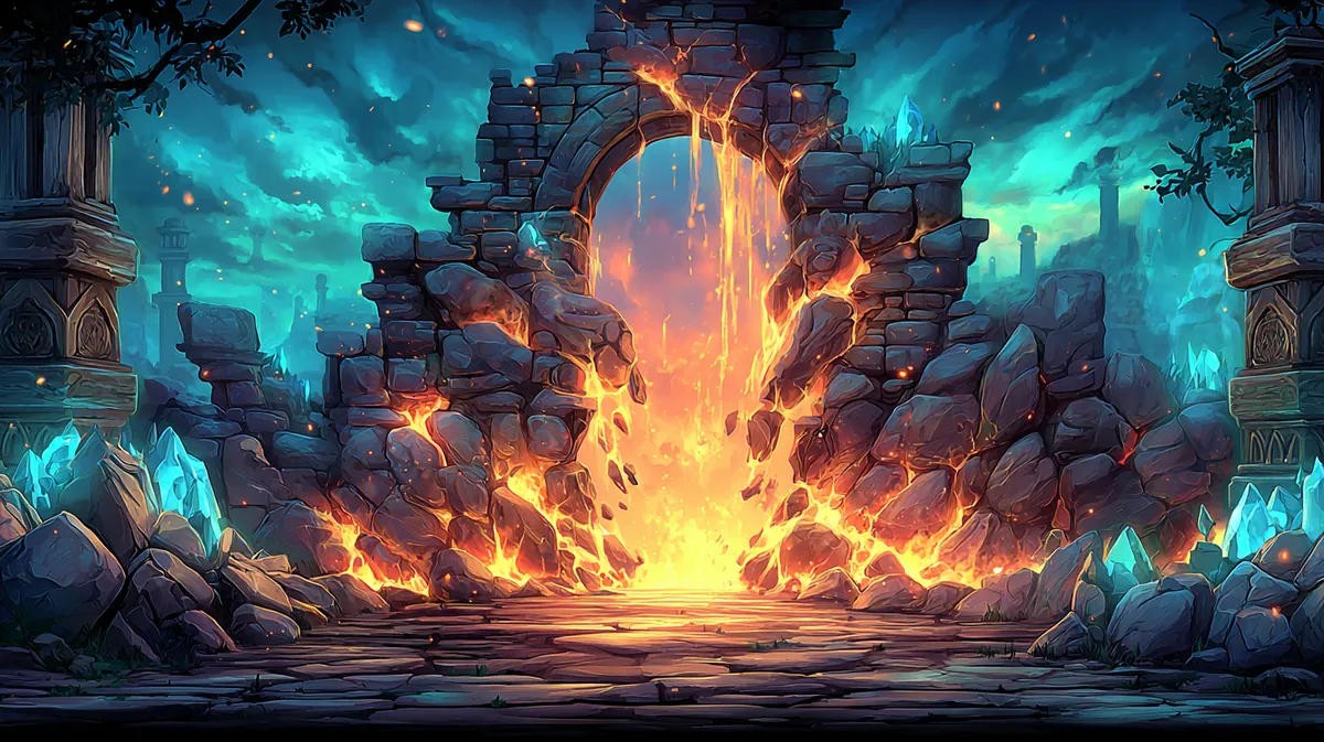 Iron Crucible rift art